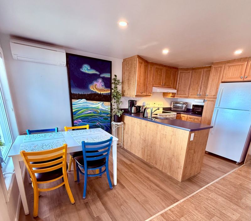 Cuisine moderne appartement Marée Haute